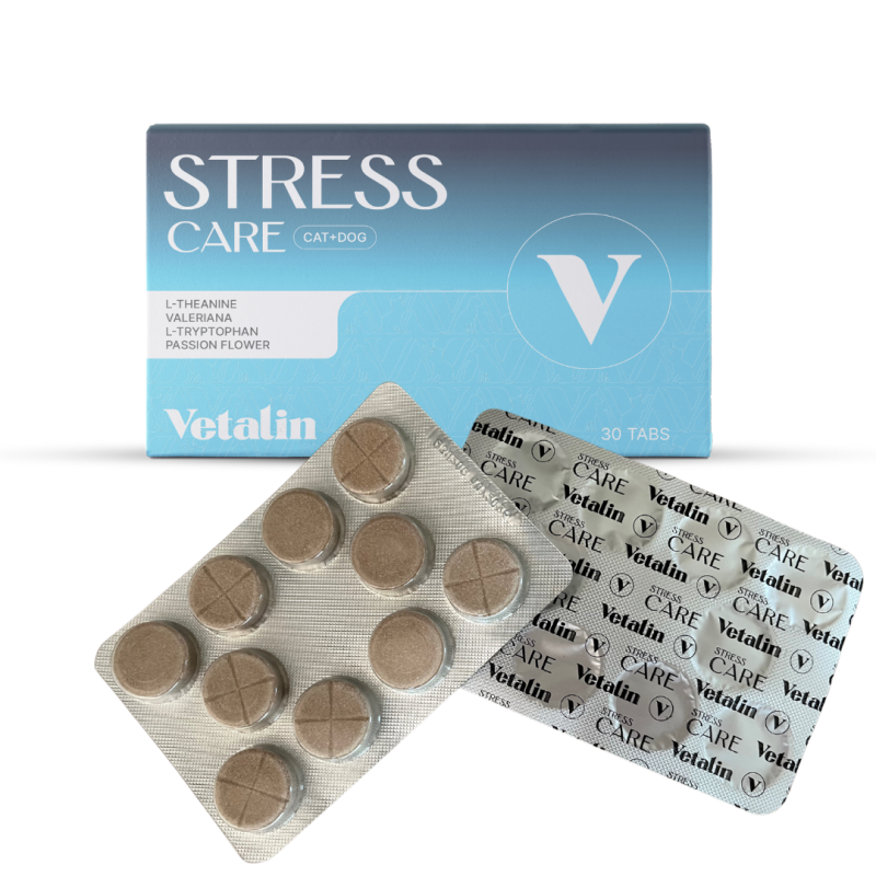 vetalin stress care voor honden en katten